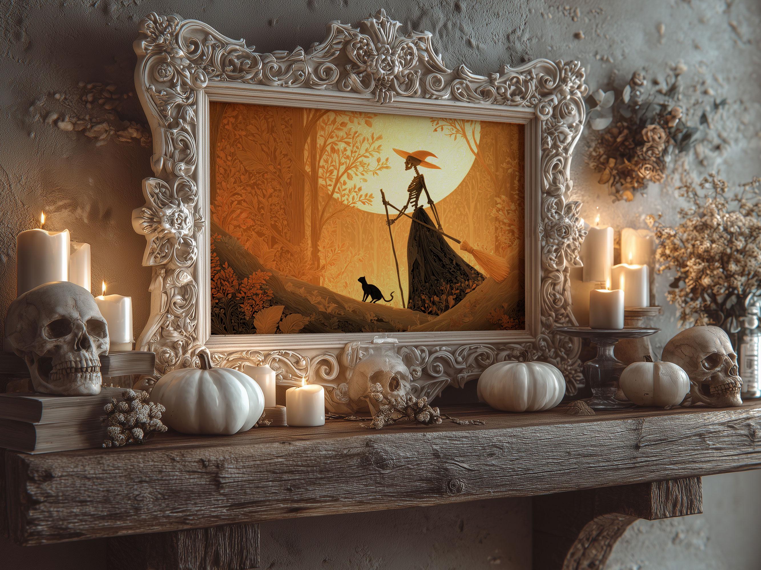 Halloween Wall Art Mega Bundle, Dark Academia Decor 409 - Etsy