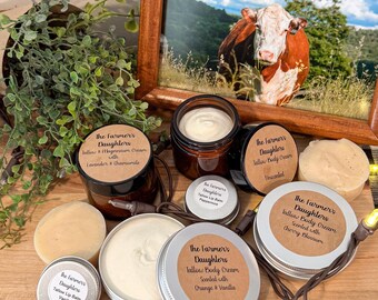 Tallow Moisturizer - Face and Body Varieties 2oz