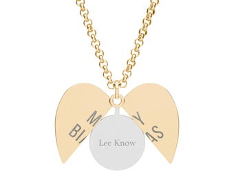 Lee Know Hidden Message Necklace Stray Kids STAY Gift, My Bias