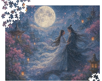 Chinese Fantasy Drama Puzzle – Xianxia Romance “Celestial Moonlit Lovers” Jigsaw