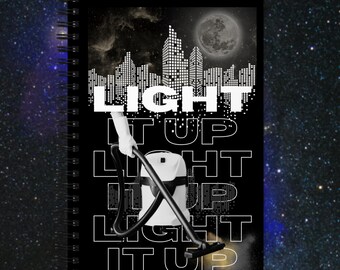 Light It Up Spiral notebook