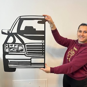 Tableau Mercedes-Benz w140, Tableau Mercedes w140, w140, décoration murale en bois, art mural en bois, décoration murale, w140 art mural, w140 décoration d'intérieur.