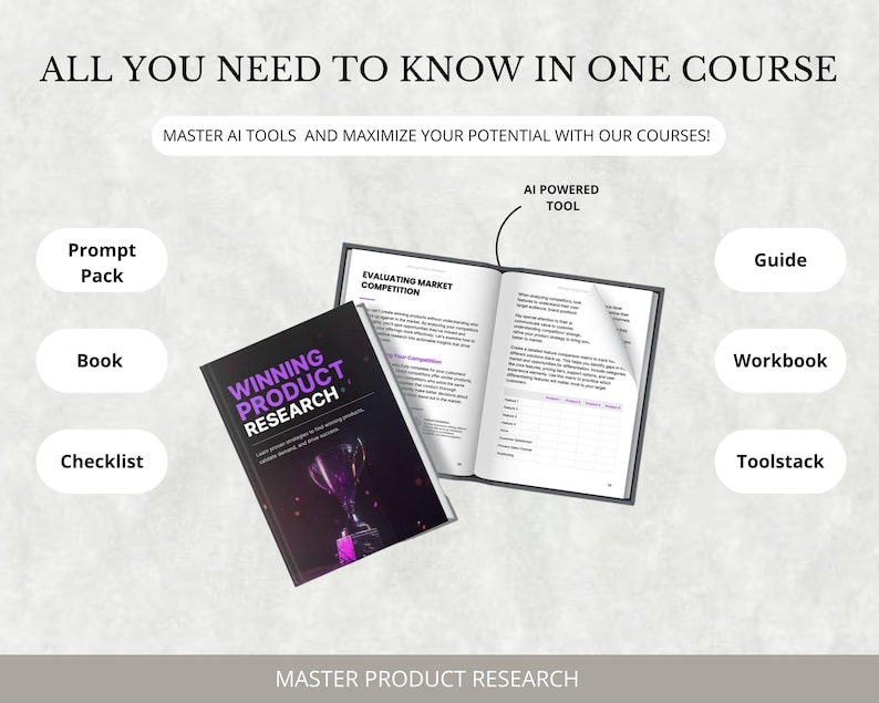 Winning Product Research Marketing Bundle - video course preview image 2 of 7