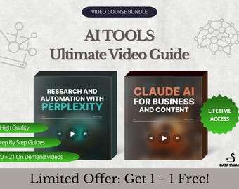 Masterclass de investigación y flujo de trabajo en IA / Curso de vídeo 2 en 1 con Perplexity - Claude AI / Automatización del flujo de trabajo, Herramientas empresariales