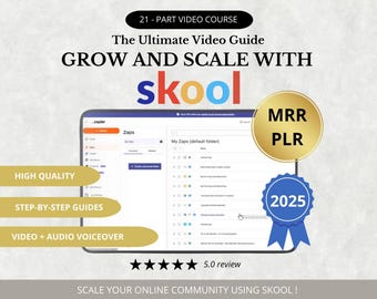 Skool Online Community Building Video Course | 21-Part Training for Educators | Integration, Events, Growth Strategies