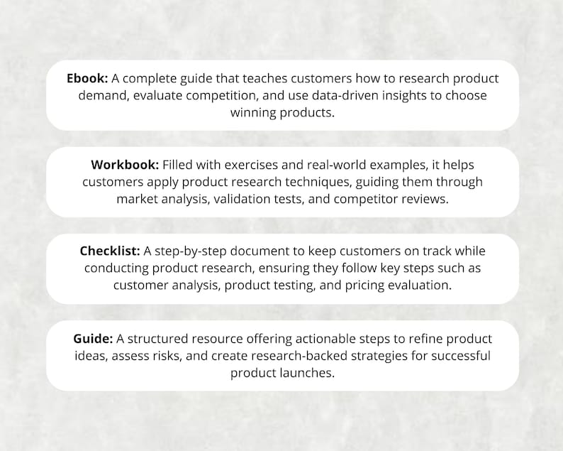 Winning Product Research Marketing Bundle - video course preview image 4 of 7
