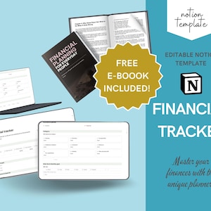 Notion Template Personal Finance Tracker Budget Tracker Income Expense Tracker Business Notion Template Notion Finance Tracker Money Tracker