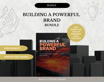 Brand Building Bundle: Ebook, Workbook, Checklist & AI Prompts (Digital Download)