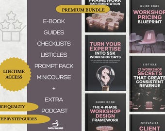 Freelance Workshop Facilitator Toolkit | Design, Pricing, Client Acquisition & Facilitation Skills