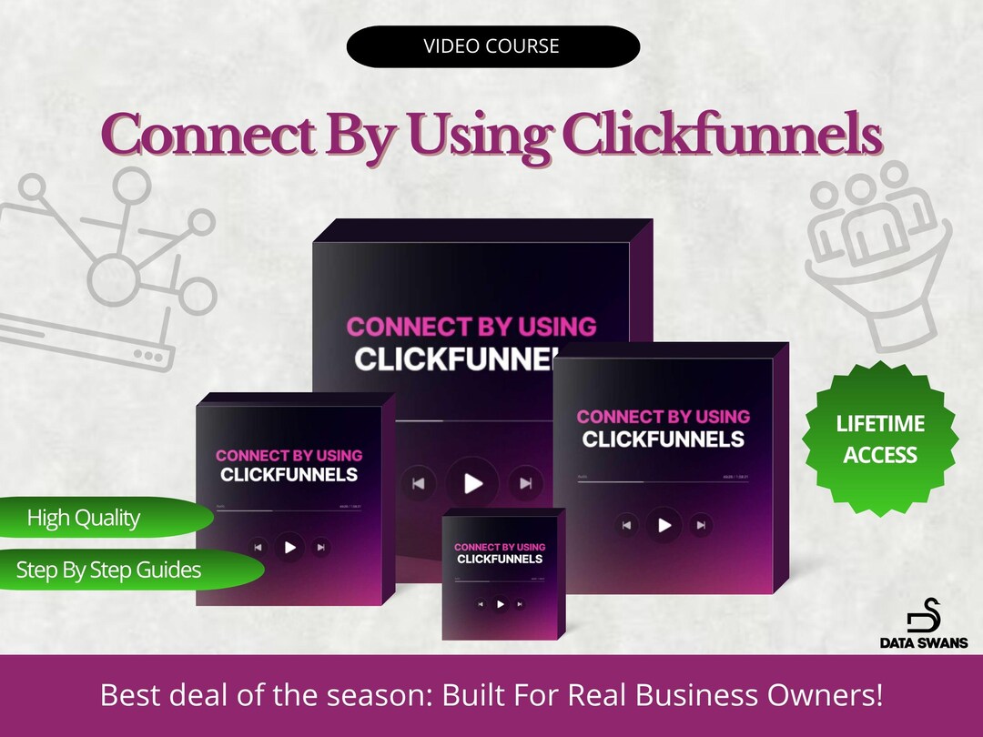Connect by Using Clickfunnels: 20-part Step-by-step Sales Funnel ...