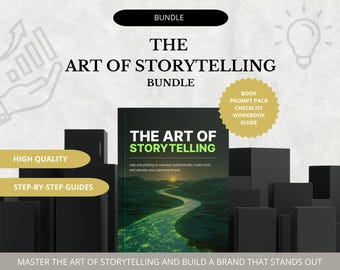 The Art of Storytelling Bundle: Master Brand Storytelling, Engage Audiences & Build a Memorable Brand!