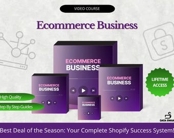 Build Your Shopify Store: Complete Step-by-Step Video Course for Ecommerce Success | Store Setup, Design & Product Management |