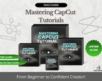 Tutoriales de CapCut: Curso de edición de video profesional de 21 partes para creadores de contenido, emprendedores, edición de audio y video, herramientas de IA