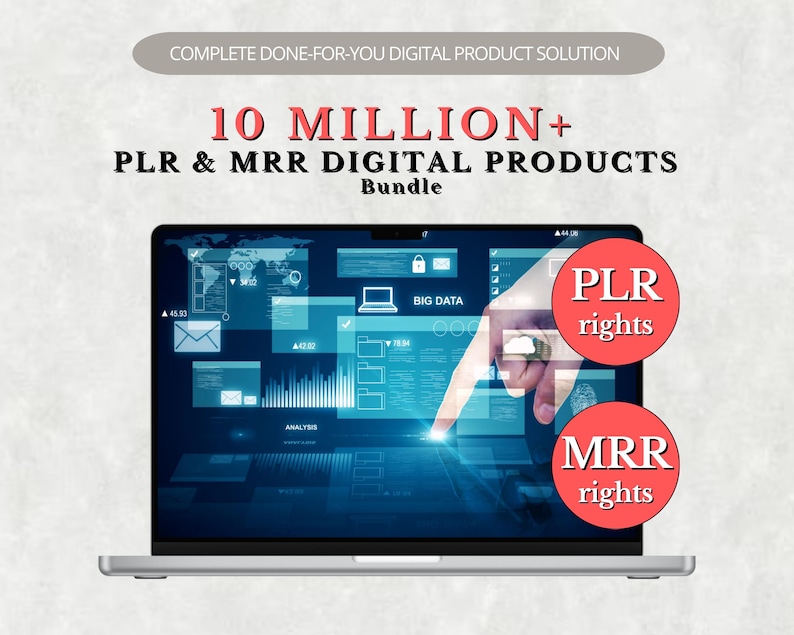10 Million+ PLR & MRR Digital Products 2026 | Master Resell Rights ...