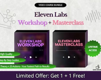 Eleven Labs AI Voice Workshop | Master Natural-Sounding Speech & Voiceovers (20-Part Course)
