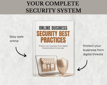 Online Business Security Bundle | Cybersecurity, Backup & Protection for Online Entrepreneurs