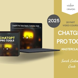 2025 ChatGPT Pro Tools Video Course: AI Business & Marketing (PLR MRR)