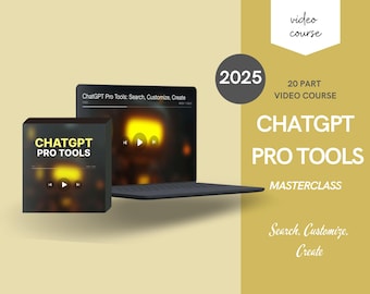 Curso en video de Pro Tools de ChatGPT 2026: IA empresarial y marketing (PLR MRR)