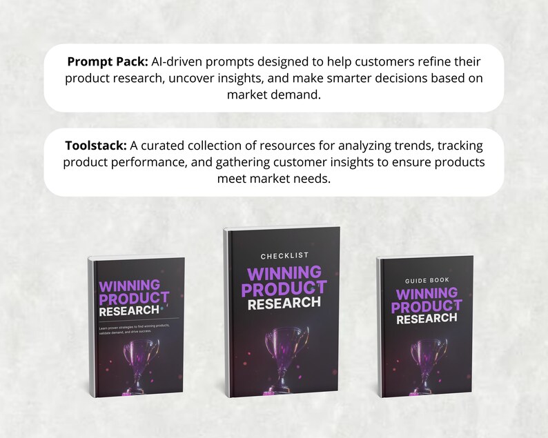 Winning Product Research Marketing Bundle - video course preview image 5 of 7