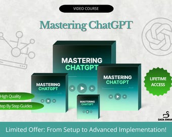 Mastering ChatGPT Video Course  | AI Productivity & Business Optimization Guide | Plus - Team Plan Setup