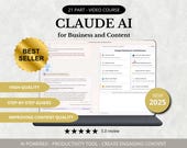 Claude AI Video Course, Content, Automation, Commercial Use, Passive Income, Educational, Faceless Digital Marketing