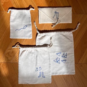 Handgefertigtes Reiseset