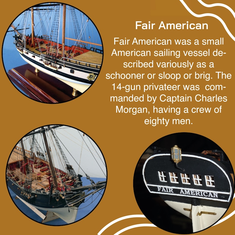 Fair American Wooden Ship Model Assembly Plans (digital Download) - Etsy