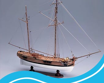 Albion Wooden Ship Model Assembly Plans: High-Resolution (Digital Download)
