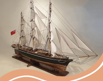 Royal Caroline 1749 Ship Model Assembly Plans: High