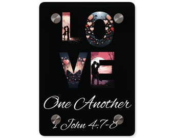 Love One Another Acrylic Wall Art Panels