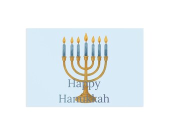 Happy Hanukkah Postcards