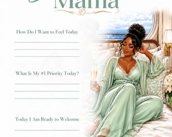 Blessed Mama Journal Page
