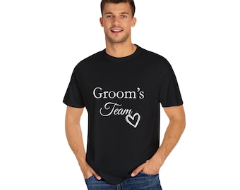 I am Part of the Groom Crew - Cozy Comfort Colors Tee by Gildan (S-4XL)