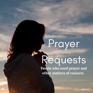 Prayer Request Journal - Woman Silhouette - Instant Download 8.5&quot; x 11&quot; (21.59 x 27.94 cm)