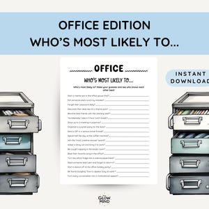 Office Most Likely To Game: Team Building Party (PDF)