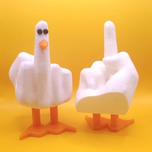 4&quot; Duck You Figure - Funny Swearing Duck Figure - Great Gifts For Anyone