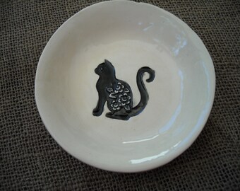 cat dishes ceramic