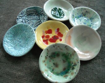 Small Bowl - Dip Dish - Tart Warmer - Handmade Ceramics - Ring Dish