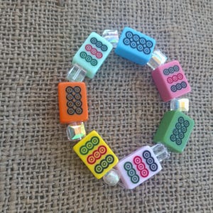 Mahjong Bracelet - Mahjong Jewelry  -  Mahjong Gift