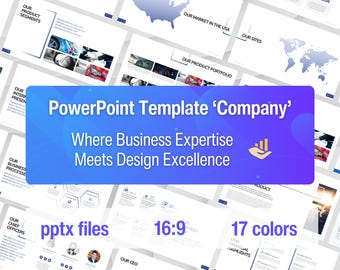 Company Pitch Deck PowerPoint Template | Startup Investor Presentation Slides | Professional Business Pitch PPT