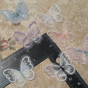 7 Beautiful Embroidered Butterfly&#39;s