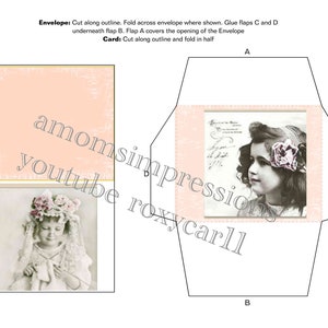 Card and Envelope template Digital