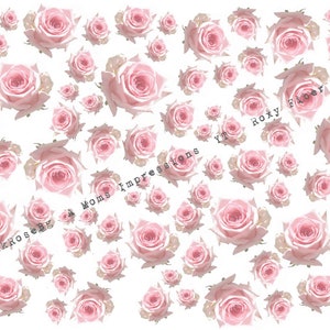 Foglio di strappo del collage di sfondo rosa rosa, 1 pagina del diario spazzatura per il download digitale