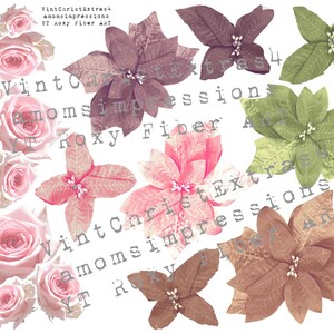 Vintage Christmas Extras4 1 Digital Collage sheet