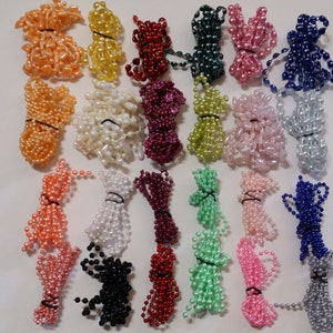 Pearl Trim Boho MIX - 1 Yard each 24 yards total Bohemian colors