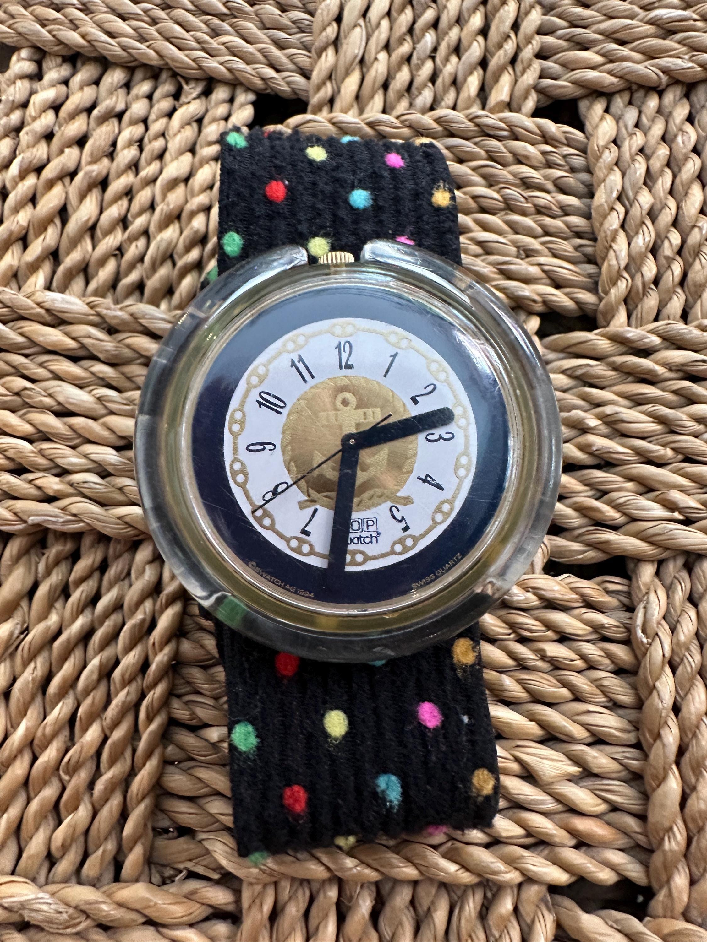 Vintage Swatch Pop Watch - Etsy