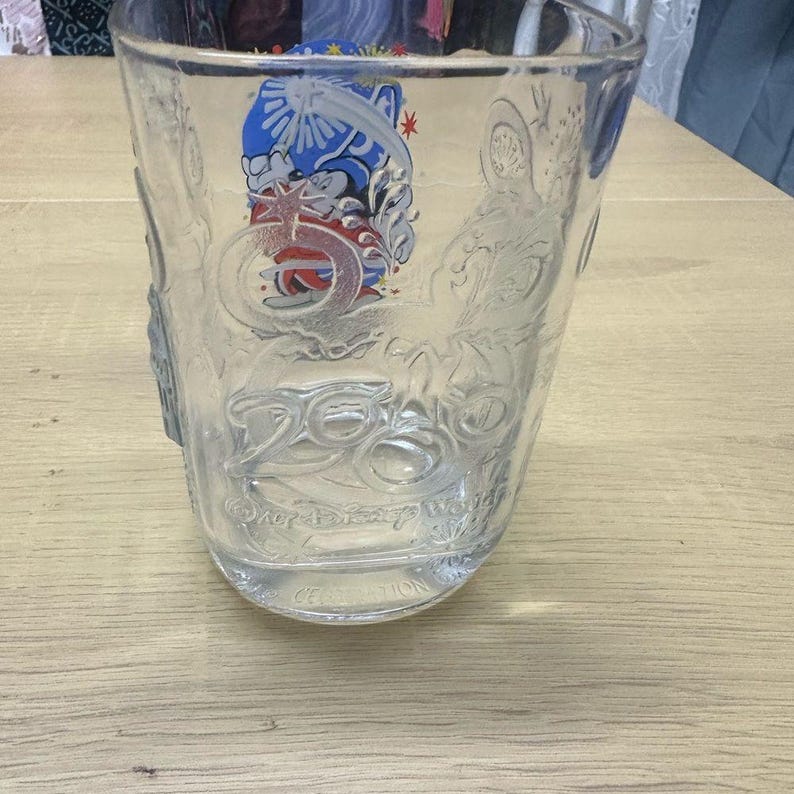 MCDONALDS Vintage Mickey Mouse Tumbler 2000 Walt Disney World Millennium image 4