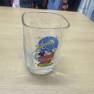 MCDONALDS Vintage Mickey Mouse Tumbler 2000 Walt Disney World Millennium image 2