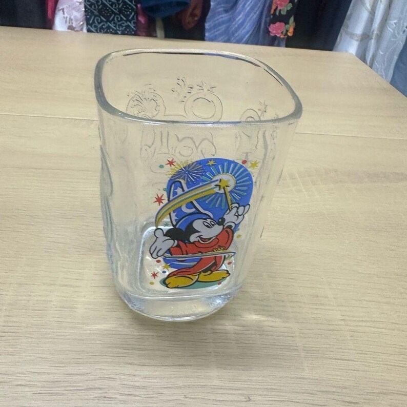 MCDONALDS Vintage Mickey Mouse Tumbler 2000 Walt Disney World Millennium image 2