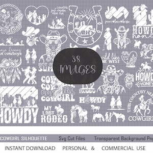 Westerse liefde Svg-bundel, Cowgirl Quotes Svg, Countrygirl Png, Cowboy paar Svg, Rodeo Svg, Cowgirl Svg, Horey Svg, Howdy Svg, woestijnleven
